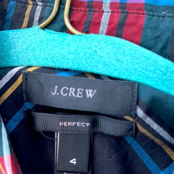 This is a J.Crew blazer. It is in really good condition with no holes or rips. - Picture 4 of 4